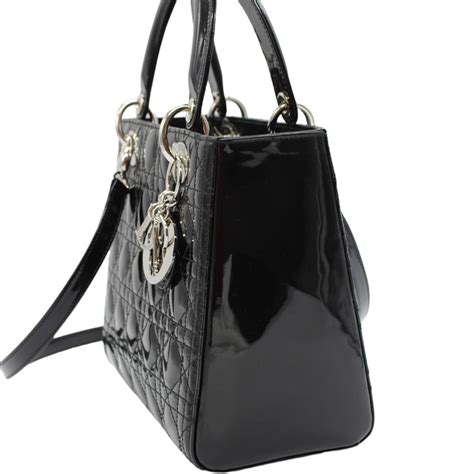 lady dior nera opaca mini|lady dior borsa.